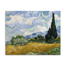 Wheat Field with Cypresses, 1889 by Vincent Van Gogh