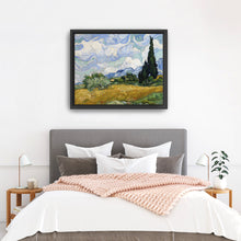 Wheat Field with Cypresses, 1889 by Vincent Van Gogh