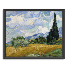 Wheat Field with Cypresses, 1889 by Vincent Van Gogh