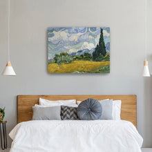 Wheat Field with Cypresses, 1889 by Vincent Van Gogh