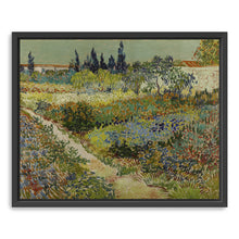 Flowering Garden with Path, 1888 by Vincent Van Gogh