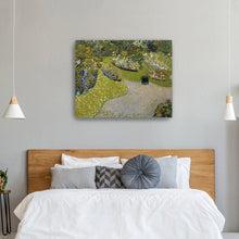 Garden in Auvers, 1890 by Vincent Van Gogh