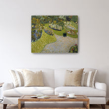 Garden in Auvers, 1890 by Vincent Van Gogh