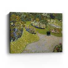 Garden in Auvers, 1890 by Vincent Van Gogh