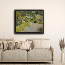 Garden in Auvers, 1890 by Vincent Van Gogh