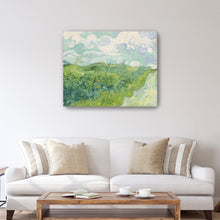 Green Wheat Fields - Auvers, 1890 by Vincent Van Gogh