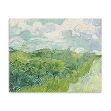 Green Wheat Fields - Auvers, 1890 by Vincent Van Gogh