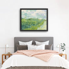 Green Wheat Fields - Auvers, 1890 by Vincent Van Gogh