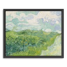 Green Wheat Fields - Auvers, 1890 by Vincent Van Gogh