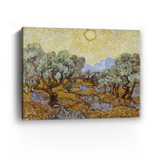 Olive Trees, 1889 by Vincent Van Gogh