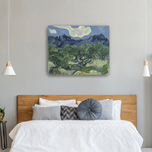 Olive Trees with the Alpilles in the Background, 1889 by Vincent Van Gogh