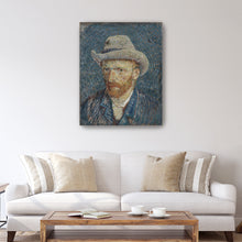 Self-Portrait with Grey Felt Hat, 1887 by Vincent Van Gogh