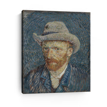 Self-Portrait with Grey Felt Hat, 1887 by Vincent Van Gogh