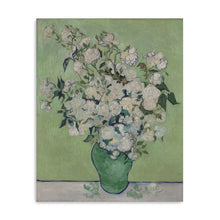 Vase of Roses v2, 1890 by Vincent Van Gogh