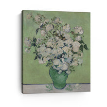 Vase of Roses v2, 1890 by Vincent Van Gogh