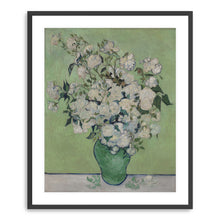 Vase of Roses v2, 1890 by Vincent Van Gogh