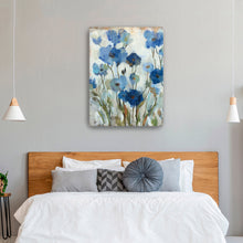 Abstracted Floral in Blue II