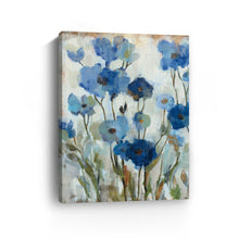 Abstracted Floral in Blue II