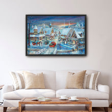 Winter Village Red Truck