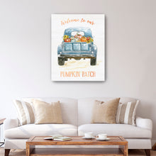 Blue Truck Pumpkin Patch