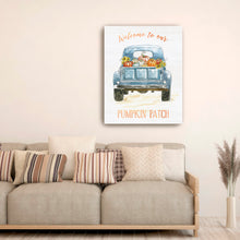 Blue Truck Pumpkin Patch