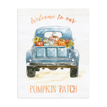 Blue Truck Pumpkin Patch