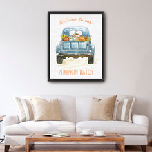 Blue Truck Pumpkin Patch