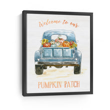 Blue Truck Pumpkin Patch