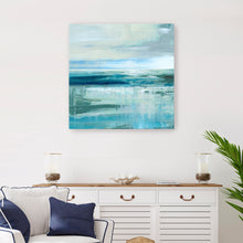 Abstract Sea and Teal