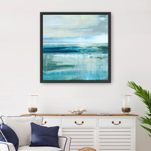 Abstract Sea and Teal