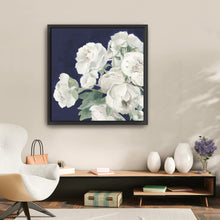 Peonies on Navy