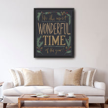 Black Wonderful Time Greenery