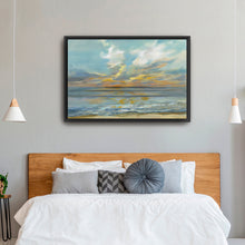 Rhythmic Sunset Waves