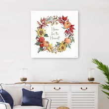 Leaf Wreath Home For the Harvest