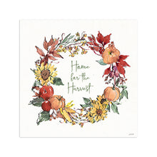 Leaf Wreath Home For the Harvest