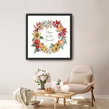 Leaf Wreath Home For the Harvest