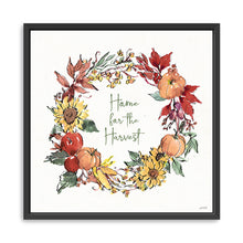 Leaf Wreath Home For the Harvest