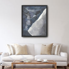 Abstract Blue And Gray Watercolor