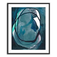 Dark Blue Modern Art