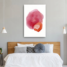 Large Abstract Magenta