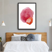 Large Abstract Magenta