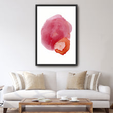 Large Abstract Magenta