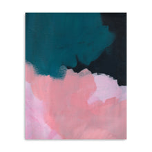 Pink And Blue Abstract