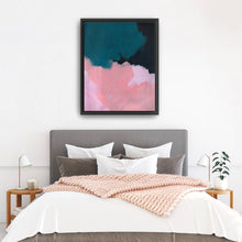 Pink And Blue Abstract