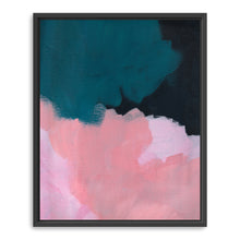 Pink And Blue Abstract