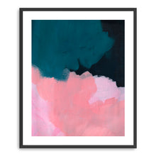 Pink And Blue Abstract