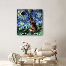 German Shepherd Canvas Wall Art