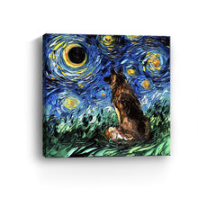 German Shepherd Canvas Wall Art