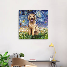 Goldendoodle Canvas Wall Art
