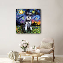 Schnauzer Canvas Wall Art